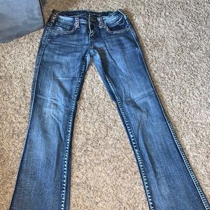 Cowgirl tuff beach bling jeans